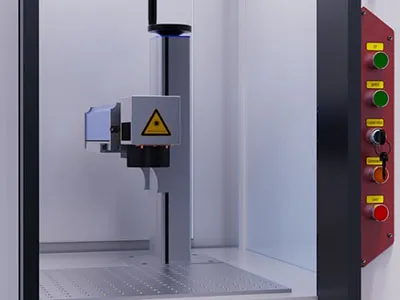 Enclosed Fiber Laser Marking Machine