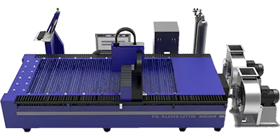 Open Flatbed Fiber Laser Cutting Machine