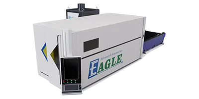 Enclosed Flatbed Fiber Laser Cutting Machine