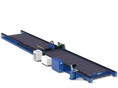 Rail Mounted Large Format Fiber Laser Cutting Machine