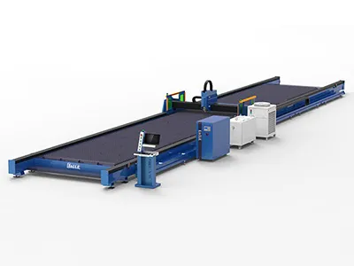 Rail Mounted Large Format Fiber Laser Cutting Machine