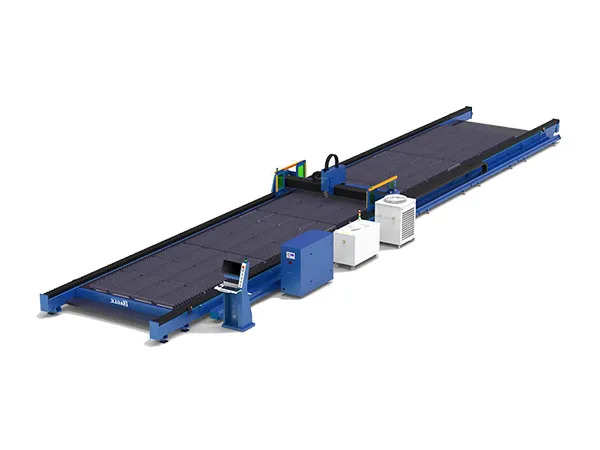 Rail Mounted Large Format Fiber Laser Cutting Machine